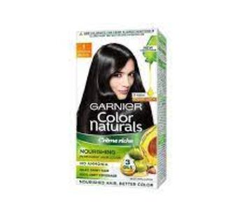 Garnier Color Naturals Creme Rich 1Natural Black 70ml+60g