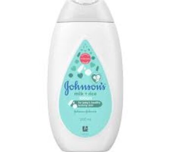 Johnsons Milk + Rice Lotion 200ml