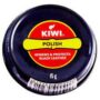 Kiwi Black Leather Shoe Polish Tin 40g