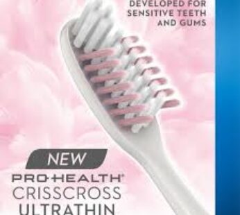 ORAL-B PROHEALTH CRISSCROSS CHARCOAL SENSITIVE TOOTHBRUSH (EXTRA SOFT)