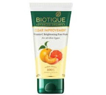 Biotique Clear Improvement Vitamin C Brightening Face Wash 150ml