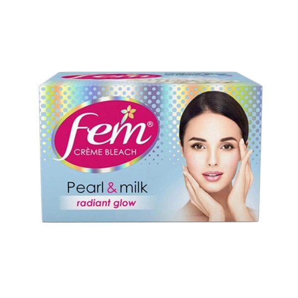 Fem Creme Bleach Pearl And Milk 8g