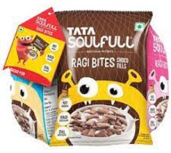 Soulfull Ragi Bites Combo Pack, Choco Fills, Vanilla Fills & Strawberry Fills, 140 g (28g x5)