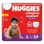 Huggies Complete Comfort Dry Pants L 24N