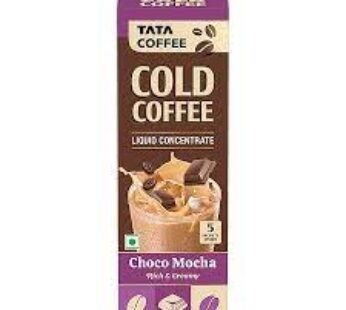 Tata Coffee Cold Coffee Liquid Concentrate – Choco Mocha Flavor – Rich & Creamy