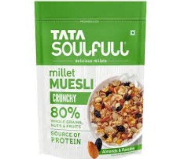 Tata Soulfull Millet Muesli Crunchy Almond And Raisins 500g