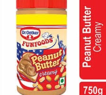 Funfoods Peanut Butter Creamy 750g