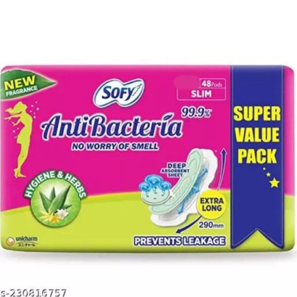 Sofy Anti Bacteria Slim Extra Long 48 pads