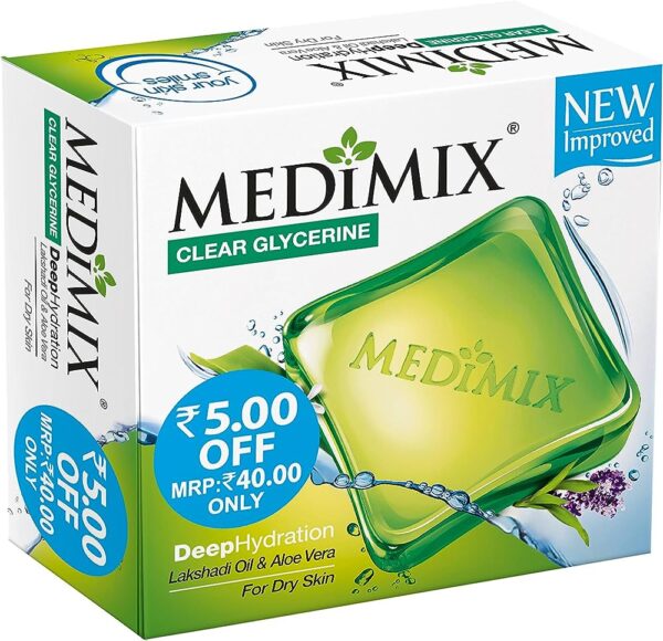 Medimix Clear Glycerine Deep Hydration Soap 100g