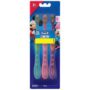 Oral-B Kids Toothbrush With Mickey Characters - Soft Bristles, Easy To Handle, 2+ Years, 3 pcs