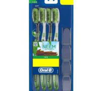 Oral B Neem Extract Tooth Brush Soft 4N