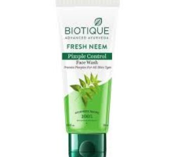 Biotique Fresh Neem Pimple Control Face Wash 100ml