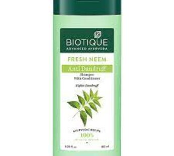 Biotique Fresh Neem Anti Dandruff Shampoo with Conditioner 190ml