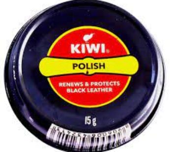Buy Kiwi Black Leather Shoe Polish Tin 15 g