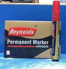 Reynolds Hd Permanent Maker Refillable 1N Black