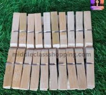 BMW Cloth Clip Wood 12 Pcs