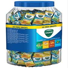 Vicks Caugh throat irritation relief Drops 25 Pcs