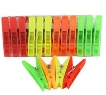 Sophiya Plastic Cloth Clip 12 Pcs
