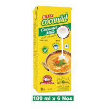 KLF Coconad Coconut Milk Liquid 180ml Tetra Pack