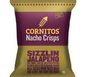Cornitos Nacho Chips Sizzlin Jalapeno 60g
